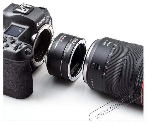 Viltrox MAKRÓ KÖZGYŰRŰ CANON EOS Fotó-Videó kiegészítők - Objektív kiegészítő - Közgyűrű - 492200