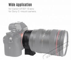 Viltrox SONY-CANON EF IV BAJ ÁTALAKÍTÓ Fotó-Videó kiegészítők - Objektív kiegészítő - Adapter - 492221