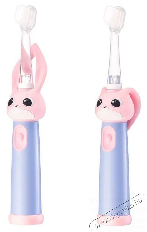 VITAMMY Nyuszi, r&oacute;zsasz&iacute;n Elektromos fogkefe Sz&eacute;ps&eacute;g&aacute;pol&aacute;s / Eg&eacute;szs&eacute;g - Sz&aacute;j / fog &aacute;pol&aacute;s - Elektromos fogkefe - 526618