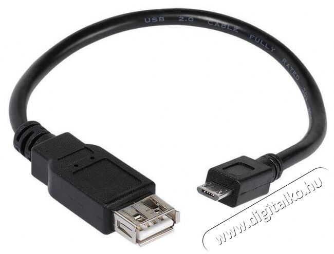 Vivanco T-CO OTG miniUSB kábel Tv kiegészítők - Kábel / csatlakozó - USB kábel - 338227