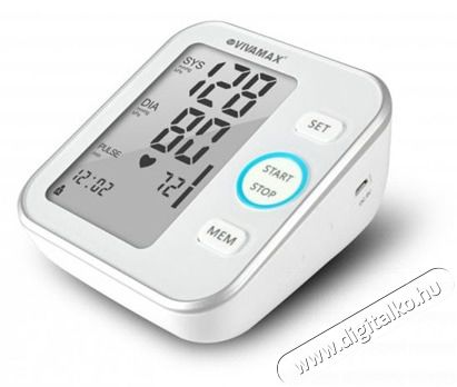 Vivamax GYV14 Félkaros vérnyomásmérő Szépségápolás / Egészség - Vérnyomásmérő - Felkaros vérnyomásmérő - 385005