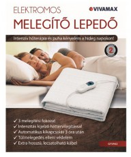 Vivamax GYVH42 elektromos melegítő lepedő Szépségápolás / Egészség - Melegítés - Elektromos ágymelegítő - 404218