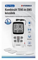 Vivamax GYVTT2 kombinált TENS és EMS készülék Szépségápolás / Egészség - Masszírozás / relaxáció - Kézi masszírozó - 427076