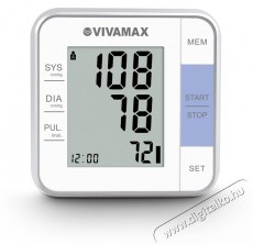 Vivamax V20 csuklós vérnyomásmérő Szépségápolás / Egészség - Vérnyomásmérő - Csukló vérnyomásmérő - 476398