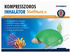 Vivamax GYV13 Kompresszoros inhalátor teknős Szépségápolás / Egészség - Egyéb szépség / egészség termék - 476363