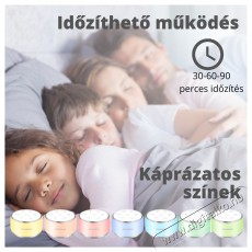 Vivamax GYVFZ1 Nature&ampRelax Compact hang- és dallamterápiás (fehér zaj) készülék Szépségápolás / Egészség - Egyéb szépség / egészség termék - 476369