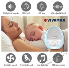 Vivamax GYVFZ2 Nature&ampRelax hang- és dallamterápiás (fehér zaj) készülék Szépségápolás / Egészség - Egyéb szépség / egészség termék - 476370