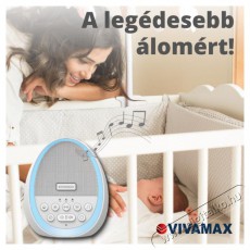 Vivamax GYVFZ2 Nature&ampRelax hang- és dallamterápiás (fehér zaj) készülék Szépségápolás / Egészség - Egyéb szépség / egészség termék - 476370