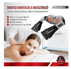 Vivamax GYVM42 Shiatsu univerzális masszírozó Szépségápolás / Egészség - Masszírozás / relaxáció - Egyéb masszírozó - 500146