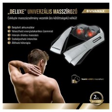 Vivamax GYVM43 "DeLuxe" akkumulátorral univerzális masszírozó Szépségápolás / Egészség - Masszírozás / relaxáció - Egyéb masszírozó - 500147