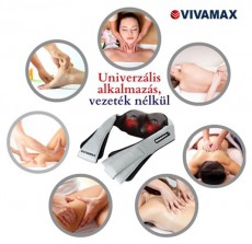 Vivamax GYVM43 "DeLuxe" akkumulátorral univerzális masszírozó Szépségápolás / Egészség - Masszírozás / relaxáció - Egyéb masszírozó - 500147