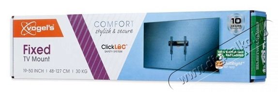 Vogels TVM3203 19-50 VESA 200x200 fix fekete fali konzol Tv kieg&eacute;sz&iacute;tők - Fali tart&oacute; / konzol - Fali tv tart&oacute; - 456410
