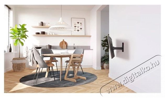 Vogels TVM3223 19-43 VESA 200x200 d&ouml;nthető &eacute;s forgathat&oacute; egykaros fekete fali konzol Tv kieg&eacute;sz&iacute;tők - Fali tart&oacute; / konzol - Fali tv tart&oacute; - 456412