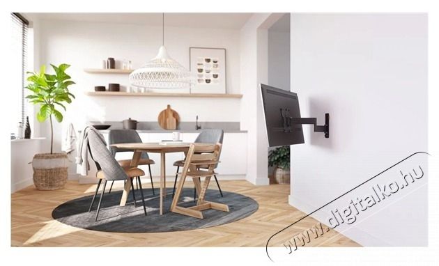 Vogels TVM3243 19-43 VESA 200x200 d&ouml;nthető &eacute;s forgathat&oacute; k&eacute;tkaros fekete fali konzol Tv kieg&eacute;sz&iacute;tők - Fali tart&oacute; / konzol - Fali tv tart&oacute; - 456413