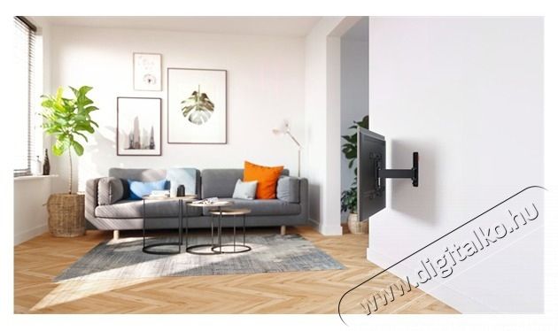 Vogels TVM3423 32-65 VESA 400x400 egykaros fekete fali konzol Tv kieg&eacute;sz&iacute;tők - Fali tart&oacute; / konzol - Fali tv tart&oacute; - 456417