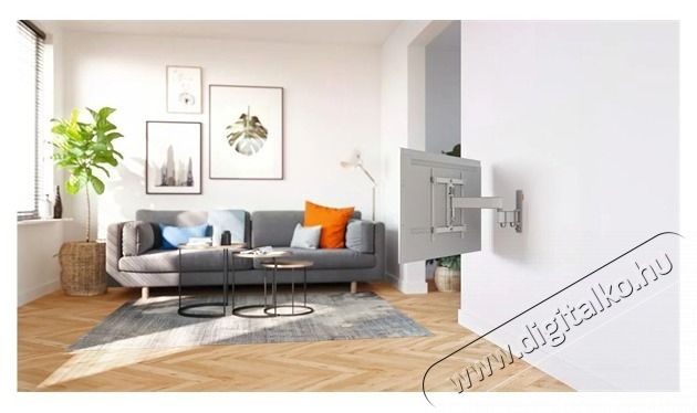 Vogels TVM3443W 32-65 VESA 400x400 k&eacute;tkaros feh&eacute;r fali konzol Tv kieg&eacute;sz&iacute;tők - Fali tart&oacute; / konzol - Fali tv tart&oacute; - 456419