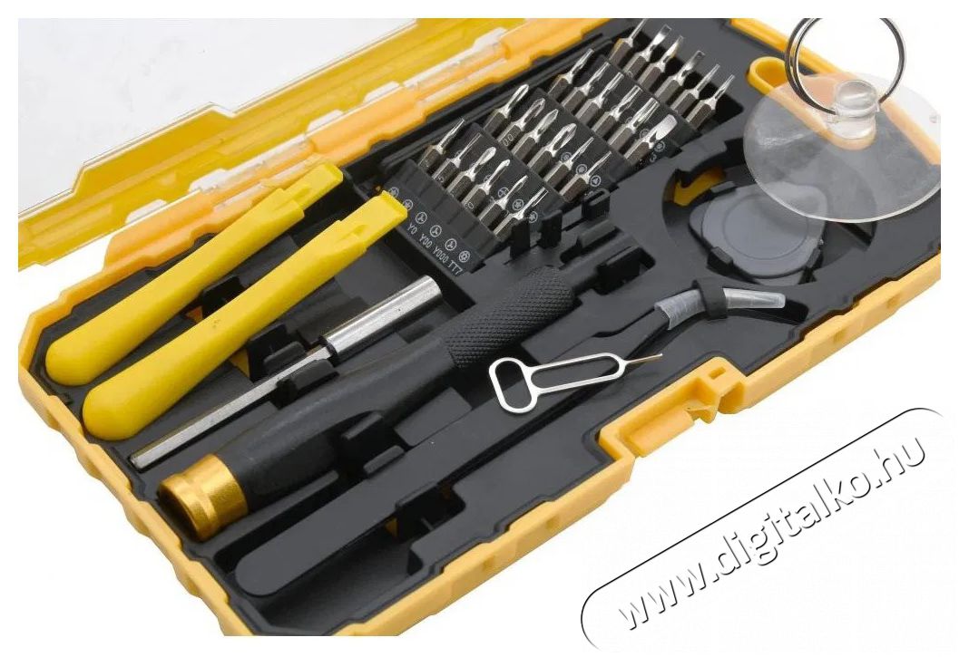 VOREL Csavarh&uacute;z&oacute; mobiltelefonhoz, 32 db H&aacute;ztart&aacute;s / Otthon / K&uuml;lt&eacute;r - Szersz&aacute;m - Csavarh&uacute;z&oacute; / kulcs / f&uacute;r&oacute; / szersz&aacute;m k&eacute;szlet - 520318