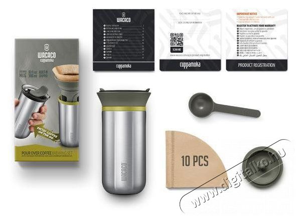 WACACO Cuppamoka Konyhai term&eacute;kek - K&aacute;v&eacute;főző / k&aacute;v&eacute;&ouml;rlő / kieg&eacute;sz&iacute;tő - Filteres k&aacute;v&eacute;főző - 512903
