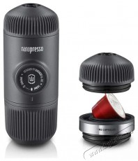 WACACO Nanopresso, szürke + NS adapter Konyhai termékek - Kávéfőző / kávéörlő / kiegészítő - Presszó kávéfőző - 512898