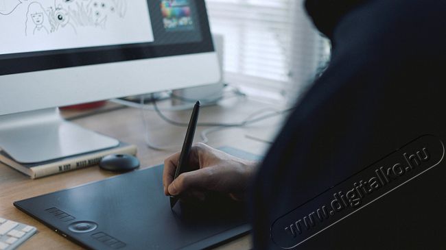 Wacom Intuos Pro Medium 2017 digitális rajztábla Iroda és számítástechnika - Digitalizáló eszköz - Digitalizáló tábla - 337698