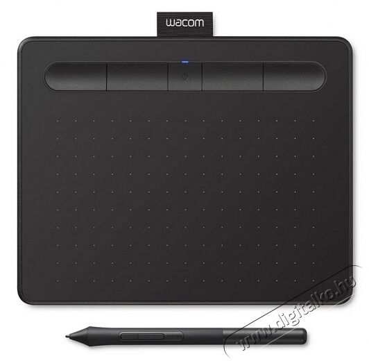 Wacom Intuos S digitális rajztábla (CTL-4100K-N) - fekete Iroda és számítástechnika - Digitalizáló eszköz - Digitalizáló tábla - 337703