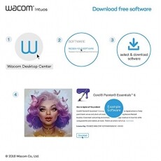 Wacom Intuos S digitális rajztábla (CTL-4100K-N) - fekete Iroda és számítástechnika - Digitalizáló eszköz - Digitalizáló tábla - 337703