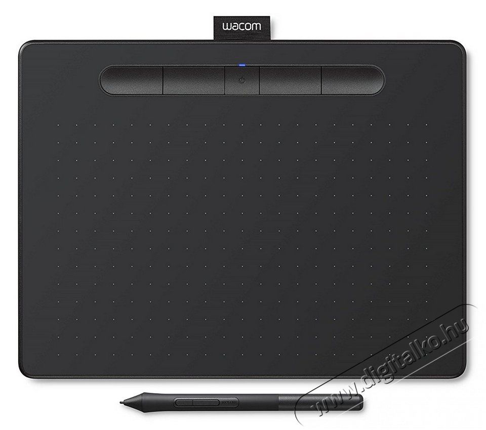 Wacom Intuos M Bluetooth North digitális rajztábla (CTL-6100WLK-N) - fekete Iroda és számítástechnika - Digitalizáló eszköz - Digitalizáló tábla - 337695