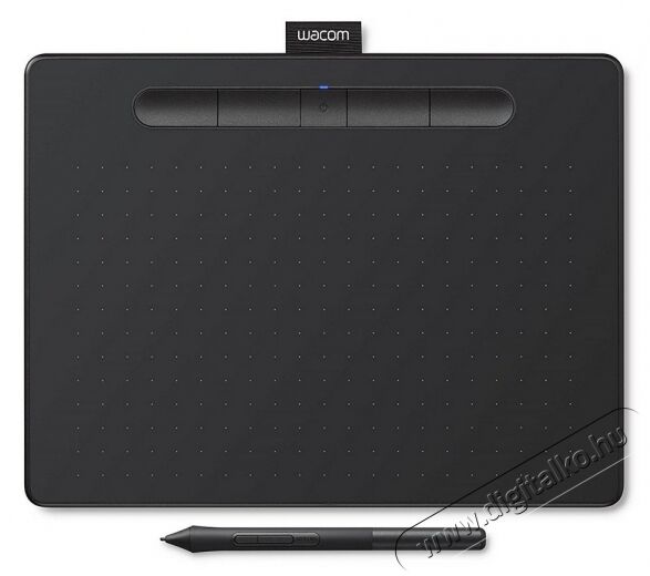 Wacom Intuos M Bluetooth North digitális rajztábla (CTL-6100WLK-N) - fekete Iroda és számítástechnika - Digitalizáló eszköz - Digitalizáló tábla - 337695