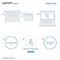 Wacom Intuos S Bluetooth North digitális rajztábla (CTL-4100WLK-N) - fekete Iroda és számítástechnika - Digitalizáló eszköz - Digitalizáló tábla - 337702