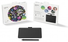 Wacom Intuos S Bluetooth North digitális rajztábla (CTL-4100WLK-N) - fekete Iroda és számítástechnika - Digitalizáló eszköz - Digitalizáló tábla - 337702