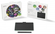 Wacom Intuos S Bluetooth North digitális rajztábla (CTL-4100WLE-N) - pisztácia Iroda és számítástechnika - Digitalizáló eszköz - Digitalizáló tábla - 337704
