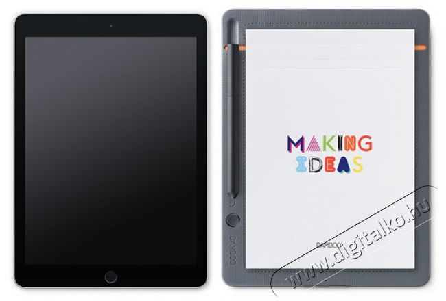 Wacom Bamboo Slate Small digitális rajztábla (CDS-610S) Iroda és számítástechnika - Digitalizáló eszköz - Digitalizáló tábla - 337678