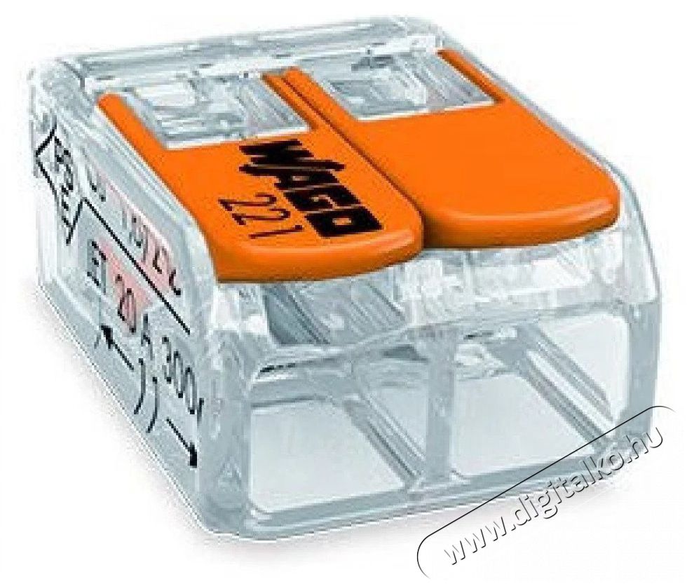 WAGO 221-412 100 db/csomag COMPACT csatos vezet&eacute;k&ouml;sszek&ouml;tő H&aacute;ztart&aacute;s / Otthon / K&uuml;lt&eacute;r - Egy&eacute;b h&aacute;ztart&aacute;si term&eacute;k - 394613