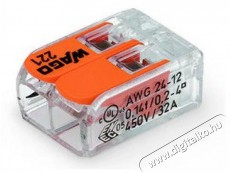 WAGO 221-412 100 db/csomag COMPACT csatos vezet&eacute;k&ouml;sszek&ouml;tő H&aacute;ztart&aacute;s / Otthon / K&uuml;lt&eacute;r - Egy&eacute;b h&aacute;ztart&aacute;si term&eacute;k - 394613