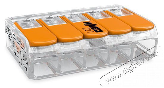 WAGO 221-415 25 db/csomag COMPACT csatos vezet&eacute;k&ouml;sszek&ouml;tő H&aacute;ztart&aacute;s / Otthon / K&uuml;lt&eacute;r - Egy&eacute;b h&aacute;ztart&aacute;si term&eacute;k - 394615