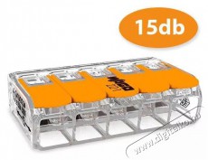 WAGO 221-615 15db/csomag 41A/450V le&aacute;gaz&aacute;s 5x 0,5-6mm2 &aacute;tl&aacute;tsz&oacute; vezet&eacute;k&ouml;sszek&ouml;tő - H&aacute;ztart&aacute;s / Otthon / K&uuml;lt&eacute;r - Egy&eacute;b h&aacute;ztart&aacute;si term&eacute;k - 394618