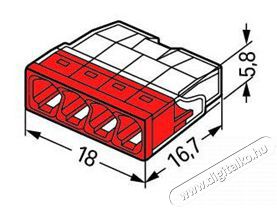 WAGO 2273-204 COMPACT 100 db/csomag vezet&eacute;k&ouml;sszek&ouml;tő H&aacute;ztart&aacute;s / Otthon / K&uuml;lt&eacute;r - Egy&eacute;b h&aacute;ztart&aacute;si term&eacute;k - 394610