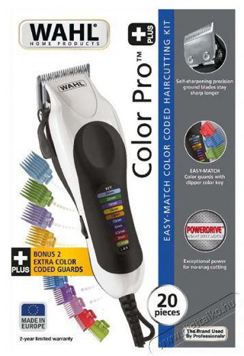 Wahl Color Pro Plus vezetékes hajvágó Szépségápolás / Egészség - Hajápolás - Haj / szakáll vágó, nyíró - 501746