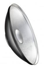Walimex 55 cm-es Beautydish bajonett nélkül - ezüst Fotó-Videó kiegészítők - Fényterelő - Beauty Dish - 291054