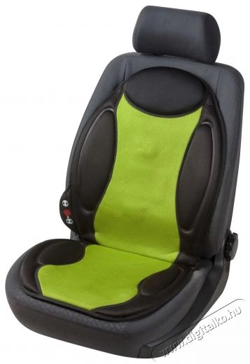 Walser Fűthető &uuml;l&eacute;shuzat, 5 pontos massz&aacute;zs, 12 V, z&ouml;ld Sz&eacute;ps&eacute;g&aacute;pol&aacute;s / Eg&eacute;szs&eacute;g - Massz&iacute;roz&aacute;s / relax&aacute;ci&oacute; - Egy&eacute;b massz&iacute;roz&oacute; - 532396