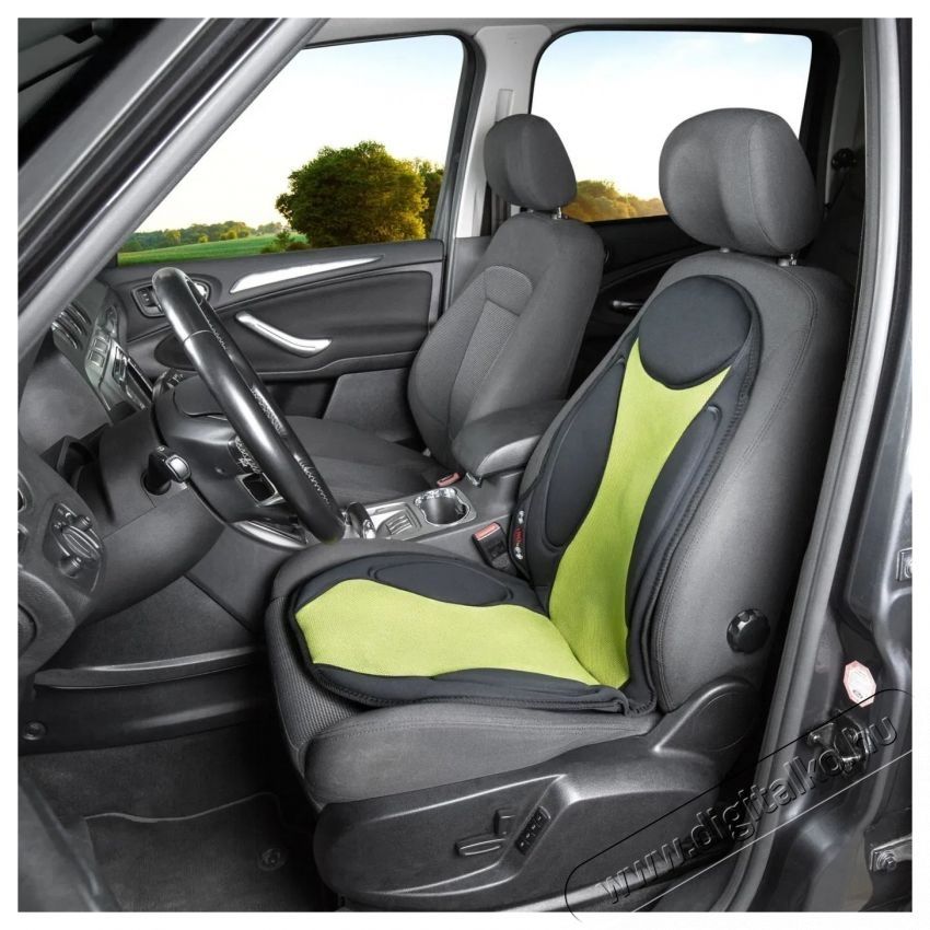 Walser Fűthető &uuml;l&eacute;shuzat, 5 pontos massz&aacute;zs, 12 V, z&ouml;ld Sz&eacute;ps&eacute;g&aacute;pol&aacute;s / Eg&eacute;szs&eacute;g - Massz&iacute;roz&aacute;s / relax&aacute;ci&oacute; - Egy&eacute;b massz&iacute;roz&oacute; - 532396