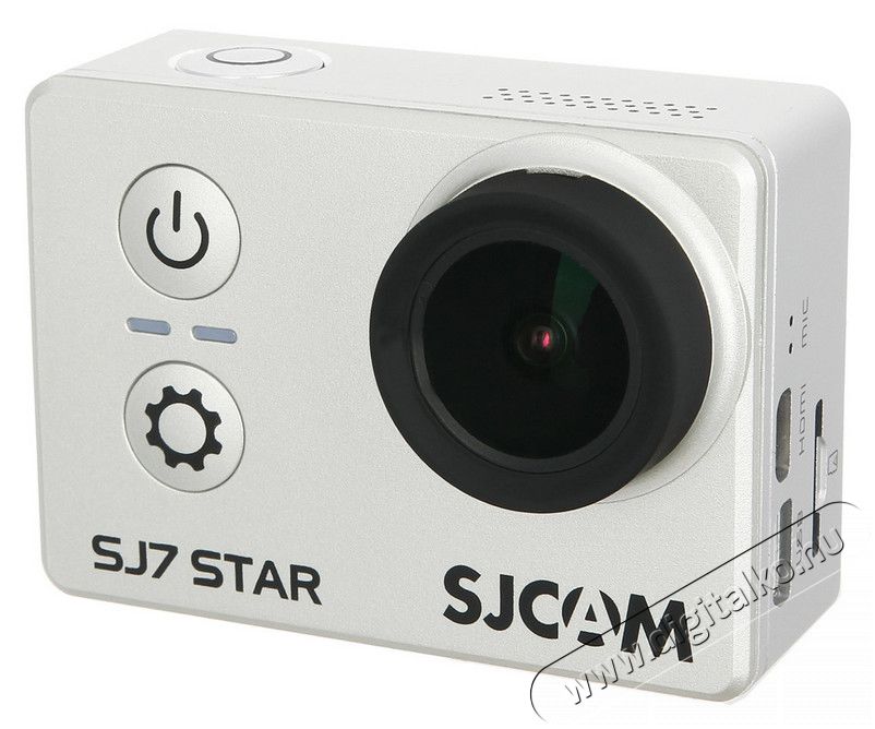 SJCAM SJ7 Star 4k sportkamera - ezüst Fényképezőgép / kamera - Sport kamera - 4K felbontású - 319594