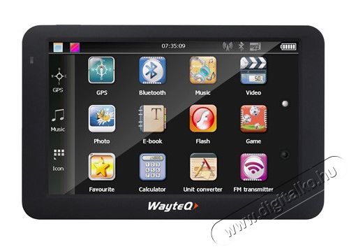 WayteQ X985BT navigáció Autóhifi / Autó felszerelés - GPS navigáció - GPS navigáció - 313358