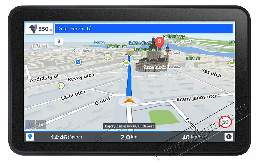 WayteQ X995 MAX Android GPS navigáció + Sygic Full Európa térkép Autóhifi / Autó felszerelés - GPS navigáció - GPS navigáció - 321606