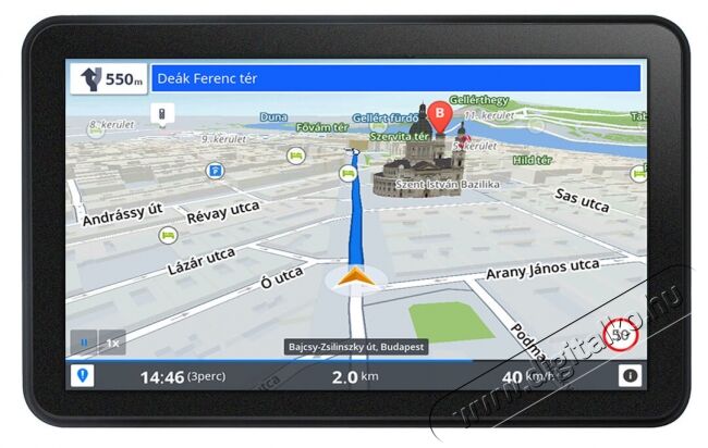 WayteQ X995 MAX Android GPS navigáció + Sygic Full Európa térkép Autóhifi / Autó felszerelés - GPS navigáció - GPS navigáció - 321606