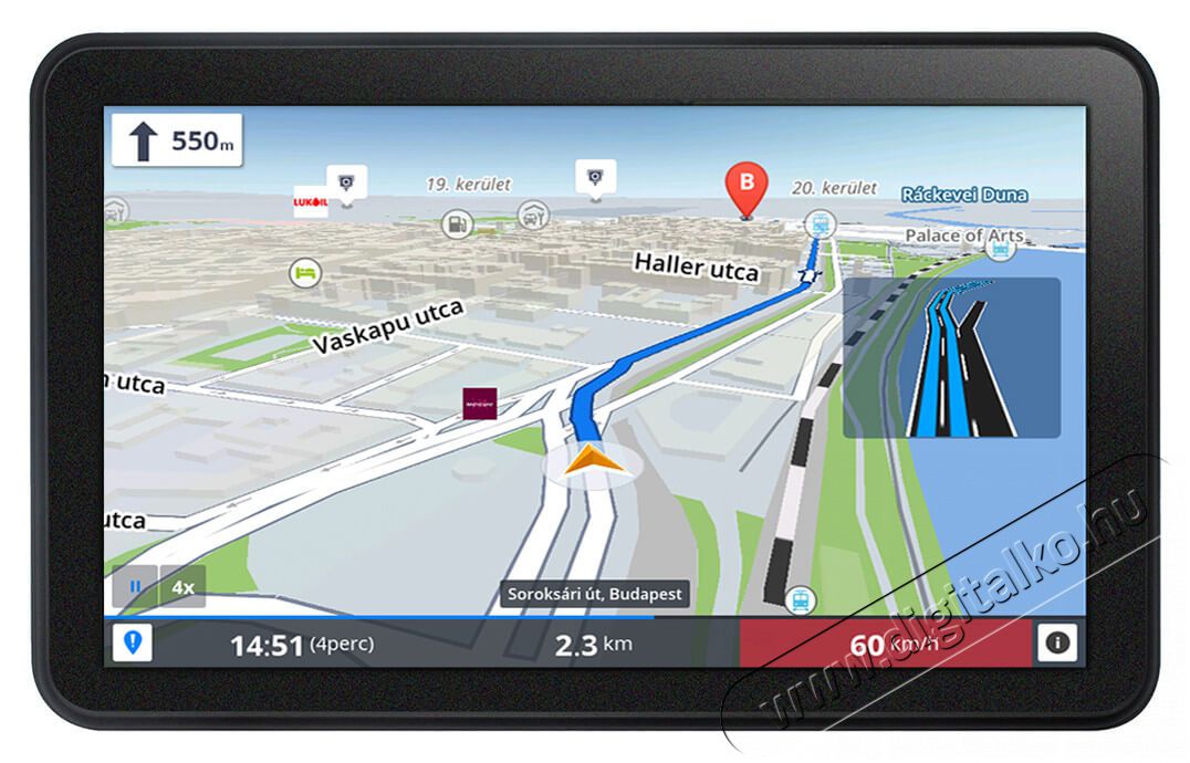 WayteQ X995 MAX Android GPS navigáció + Sygic Full Európa térkép Autóhifi / Autó felszerelés - GPS navigáció - GPS navigáció - 321606
