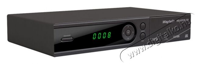 WayteQ HD-97CX T2 set-top box Tv kiegészítők - DVB-T beltéri egység - Set-Top-Box - 307942