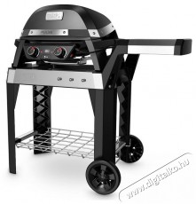 WEBER PULSE 2000 elektromos grill kocsival, fekete Konyhai termékek - Sütő-főzőlap, tűzhely (szabadonálló) - Mini sütő / mini grill / mini konyha - 520351