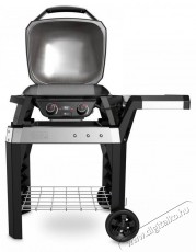 WEBER PULSE 2000 elektromos grill kocsival, fekete Konyhai term&eacute;kek - S&uuml;tő-főzőlap, tűzhely (szabadon&aacute;ll&oacute;) - Mini s&uuml;tő / mini grill / mini konyha - 520351