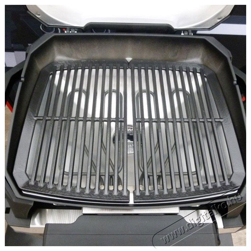 WEBER PULSE 2000 elektromos grill kocsival, fekete Konyhai term&eacute;kek - S&uuml;tő-főzőlap, tűzhely (szabadon&aacute;ll&oacute;) - Mini s&uuml;tő / mini grill / mini konyha - 520351